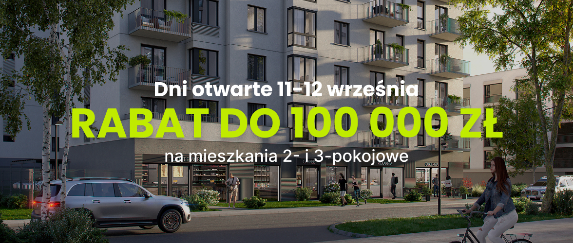 Dni Otwarte na Mojej Oszmiańskiej: rabat do 100 000 zł na mieszkania 2- i 3-pokojowe